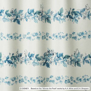 fBYj[ ܂̃v[ [X J[eyTCYF100cm×135cmzy1zDisney POOH wreath curtainy{zyKiz`LH J[eՌ2 ېOK!EHbVu