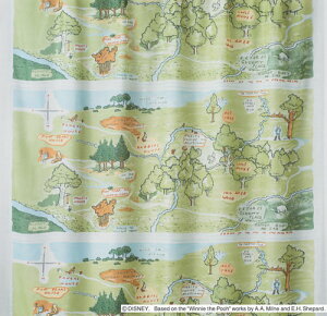 fBYj[ ܂̃v[ 100G[J[̐X {C [XJ[eyTCYF100cm×198cmzy2gzDisney POOH voile curtain[M1108]ېOK!EHbVu J[ey{zyKiz