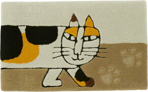 ���T�E���[�\�� �}�C�L�[ �}�b�g�y�T�C�Y�F��45cm×75cm�z[QB6028�EQB6018�EQB6008]�x�[�W�� �O���[�� ���b�h �l�R �L�̕��f�U�C�i�[�Y�u�����h LISA LARSON���OK ����ɂ������H ���փ}�b�g ���[��