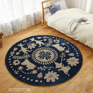 [~ LN^[Y M tH[NC OyTCYFa185cm~`z{Moomin Characters M FOLK LINE RUGh_j gEzbgJ[ybgΉ Vііh~kCeA J[ybg ~`