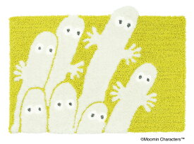 とびでる ニョロニョロ マット【サイズ：50cm×70cm】日本製トビデル ニョロニョロ MOOMIN MATMoomin Characters ムーミン キャラクターズ防ダニ加工 滑り止め加工玄関マット フットマット アクセントマット