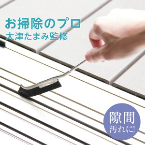 大津式 お掃除ブラシj 掃除 ブラシ 隙間掃除 掃除ブラシ 隙間 掃除用ブラシ 大津式お掃除ブラシj サッシレール ほこり ガラス お風呂 トイレ 洗濯機 サッシ用 排水溝 掃除用品 掃除用具 掃除