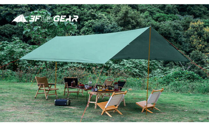 楽天市場】【3F UL Gear】軽量（4×3m）UVカット レクタタープ【3色】耐 