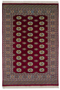 パキスタン絨毯  ファインクオリティ 約149cm x 205cm