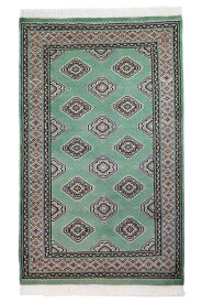パキスタン絨毯　約94cm x 150cm