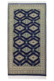 パキスタン絨毯　ファインクオリティ　約92cm x 162cm