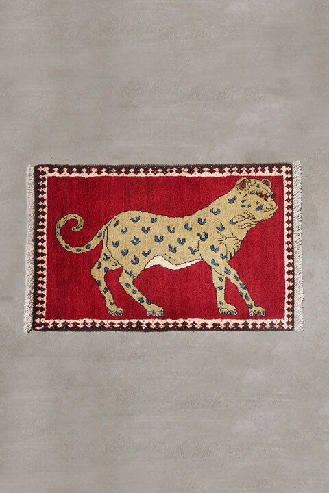 楽天市場】ペルシャ絨毯 ヒョウ 約61cm x 96cm : 絨毯専門店 SATHI RUGS