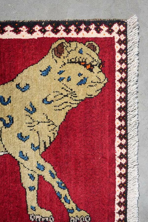楽天市場】ペルシャ絨毯 ヒョウ 約61cm x 96cm : 絨毯専門店 SATHI RUGS