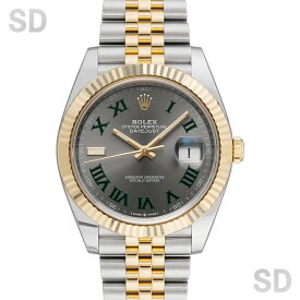 ROLEX ロレックス デイトジャスト41 126333 スレート/ローマ メンズ 【中古】