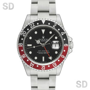y60񃍁[zROLEX bNX GMT}X^[II 16710 ubN/bhubNx[ Y yViz
