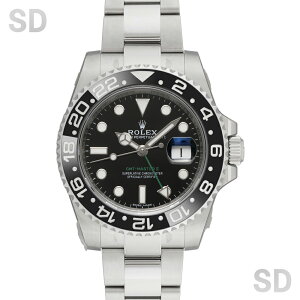 y60񃍁[zROLEX bNX GMT}X^[II 116710LN ubN/ubNx[ Y yViz