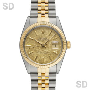 【無金利60回ローン】ROLEX ロレックス デイトジャスト 16013 シャンパン/モザイク メンズ 【ヴィンテージ・アンティーク】