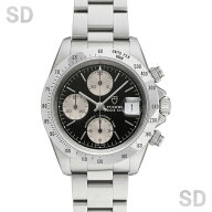 【無金利60回ローン】TUDOR チューダー クロノタイム 79280 ブラック/シルバー メンズ 【中古】