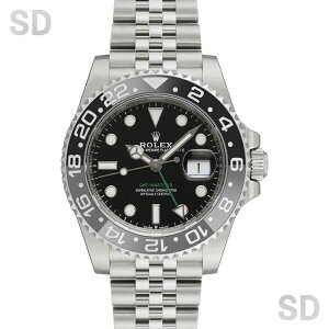 �y������60�񃍁[���zROLEX �����b�N�X GMT�}�X�^�[II 126710GRNR �u���b�N/�O���[�u���b�N�x�[�� �����Y �y�V�i�z