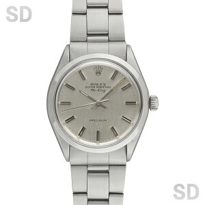 �y������48�񃍁[���z ROLEX �����b�N�X �G�A�L���O 5500 �V���o�[/���U�C�N �����Y �y���B���e�[�W�E�A���e�B�[�N�z