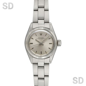 �y������60�񃍁[���zROLEX �����b�N�X �I�C�X�^�[�p�[�y�`���A�� 6619 �V���o�[ ���f�B�[�X �y���B���e�[�W�E�A���e�B�[�N�z
