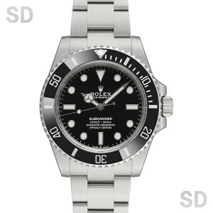 �y������60�񃍁[���zROLEX �����b�N�X �T�u�}���[�i�[ 124060 �u���b�N �����Y �y�V�i�z