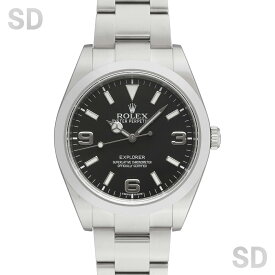 【無金利60回ローン】ROLEX ロレックス エクスプローラーI 214270 ブラック メンズ 【中古】
