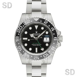 �y������60�񃍁[���zROLEX �����b�N�X GMT�}�X�^�[II 126710GRNR �u���b�N/�O���[�u���b�N�x�[�� �����Y �y�V�i�z