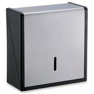 テラモト ステン紙タオルホルダー L 黒 OT-568-210-0
