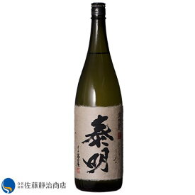 【ポイント2倍 05/23 20:00-05/27 01:59】 麦焼酎 特蒸泰明 1800ml