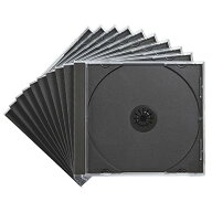 サンワサプライ(Sanwa Supply) Blu-ray・DVD・CDケース(10枚セット・ブラック) FCD-PN10BKN 送料無料