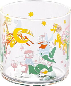 MOOMIN ([~) 80th Ajo[T[ W[X Rbv KX ^u[ 傫 330ml a8×8cm 80N 