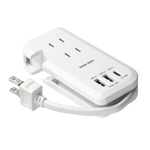 �T�����T�v���C �d���^�b�v �R�[�h������莮 PD33W (AC�R���Z���g3���{Type-C×1�{USB-A×2) ���o�C�� ���^ �z ��������