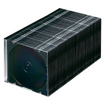 楽天市場】サンワサプライ 1枚収納×50 スリムbd dvd cdケース クリア 