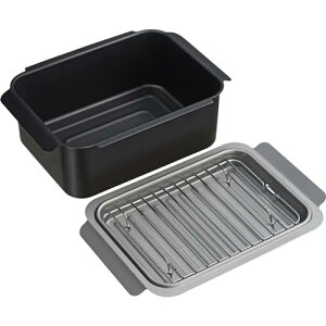 和平フレイズ アミ付 ワイド 揚げ鍋 20×14cm IH対応 ガス 天ぷら鍋 お弁当 少量 四角い ポコフリット RB-2926 送料無料