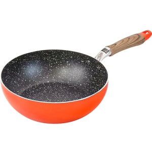 和平フレイズ 軽い いため鍋 22cm がーべら IH対応 ガス オレンジ PFOAフリー ふっ素樹脂加工 リリフル RB-3227 送料無料