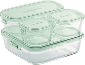iwaki(CL) ϔMKX ۑe O[ 4Zbg pbN&W PS-PRN-4G2 