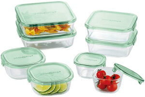 iwaki(CL) ϔMKX ۑe O[ p^ 8Zbg pbN&W PS-PRN-8G 