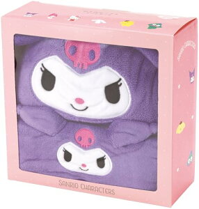 スケーター(Skater) タオル ギフト2点セット ヘアドライタオル フード付きバスポンチョ 吸水速乾 サンリオ クロミ SET108 送料無料