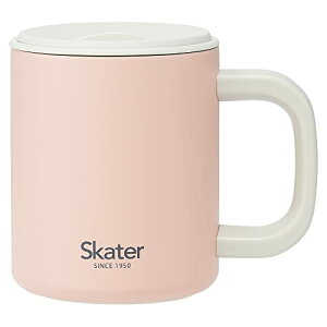 スケーター(Skater) 保温 保冷 ステンレス マグカップ 蓋付き 真空断熱二重構造 くすみピンク 330ml STMG4N-A 送料無料