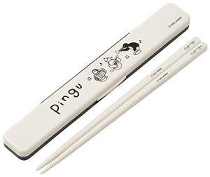 スケーター(Skater) 箸 箸箱 セット ピングー 18cm 抗菌 大人用 日本製 ABC3AG-A 送料無料