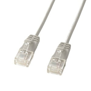 �T�����T�v���C CAT6����LAN�P�[�u�� ���a3.2mm�ɍ׃^�C�v (3m) 1Gbps/250MHz RJ45 �c���܂�h�~ ���C�g ��������
