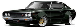 �t�W�~�͌^ 1/24 �C���`�A�b�v�V���[�YNo.136 �X�J�C���C�� 2000 GT-R (KPGC110 �^) ���[�N�X�d�l ID-1 ��������