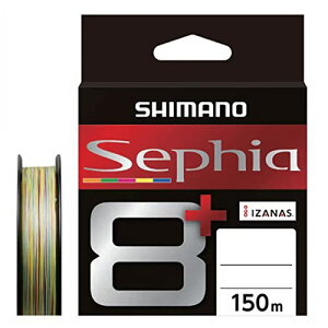 シマノ(SHIMANO) PEライン セフィア8+ 10m×5カラー 150m 0.8号 LD-E51T ジギング 送料無料