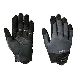 シマノ(SHIMANO) タイタニューム・アルファ ロックショア グローブ GL-030W チャコール M 送料無料