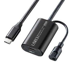 サンワサプライ(Sanwa Supply) 5m延長USB3.1 Type C-Type Cアクティブリピーターケーブル KB-USB- 送料無料