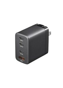 �T�����T�v���C �[�d�� USB PD(65W)�Ή� �m�[�gPC�[�d�\ 4�|�[�g(USB Type-C×3�{A×1) �R���p�N�g �X�C�� ��������