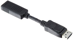 �G���R�� �ϊ��A�_�v�^ Displayport-HDMI �u���b�N AD-DPHBK ��������