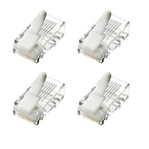 �T�����T�v���C �c���܂�h�~�J�e�S��5eRJ-45�R�l�N�^ 100���� ADT-RJ45TS-100 ��������