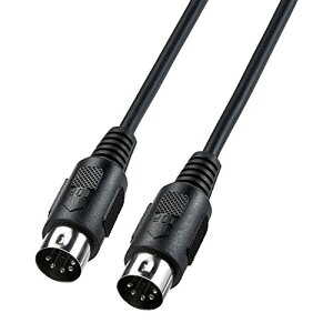 �T�����T�v���C MIDI�P�[�u��(1.8m) DIN5pin�I�X-DIN5pin�I�X �u���b�N KB-MID01-18K ��������