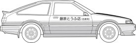 フジミ模型 1/24 頭文字Dシリーズ No.019 トレノAE86 カーボンボンネット藤原拓海 ISD-019 送料無料