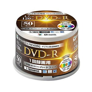 RP LI DVD-R 50Xsh 16{ 4.7GB 120 fW^^p DVDR16XCPRM 50SP 