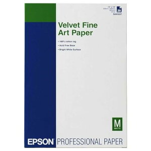�Z�C�R�[�G�v�\�� Velvet Fine Art Paper (A3�m�r/20��) KA3N20VFA �z���C�g ��������