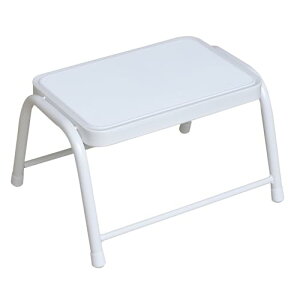 山善(YAMAZEN) 踏み台 子供 ステップ チェア1段 ミニ 軽量 スツール スタッキングできる 耐荷重100kg コンパクト 幅4 送料無料