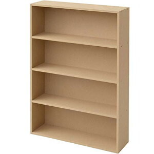 山善(YAMAZEN) 文庫本収納ラック 本棚カラーボックス クラフト CMCR-9060(ACR) 送料無料